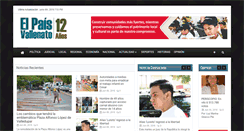 Desktop Screenshot of elpaisvallenato.com
